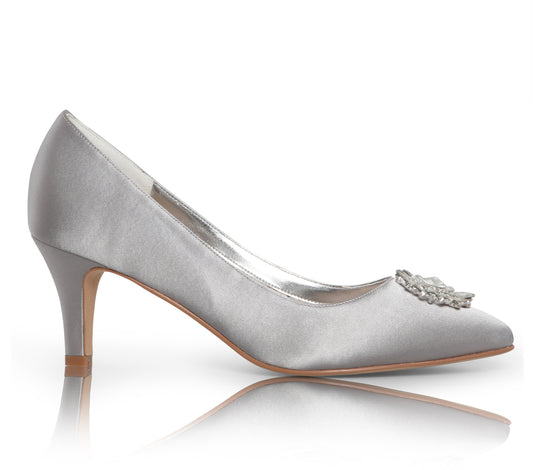 Katrin silver embellished courts SISES 36/37/42 ONLY