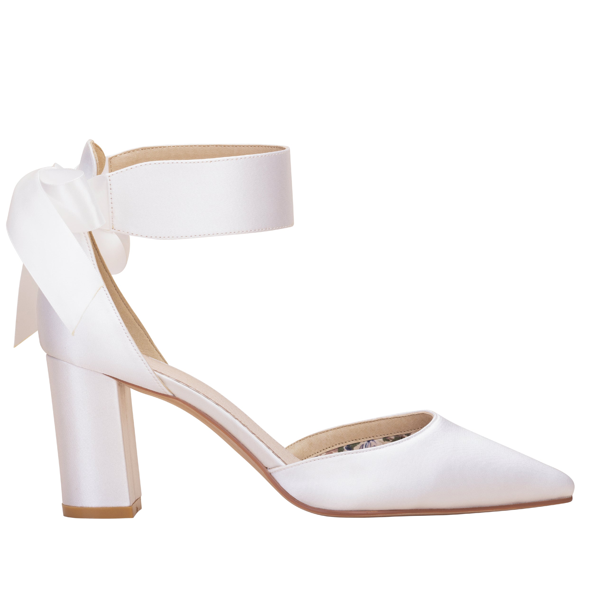 Aimee embellished cuff court shoes