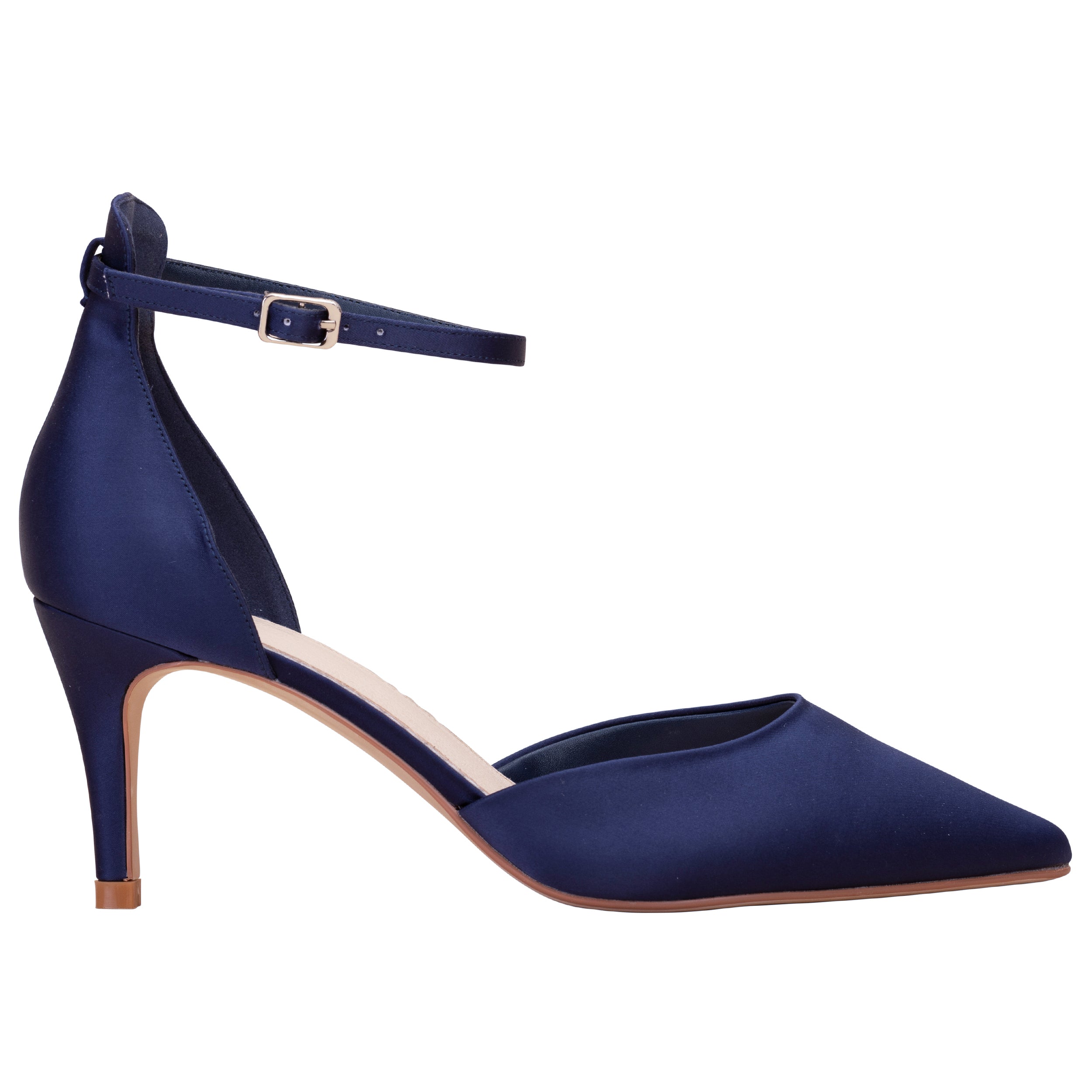 Daniella midnight navy pointed courts