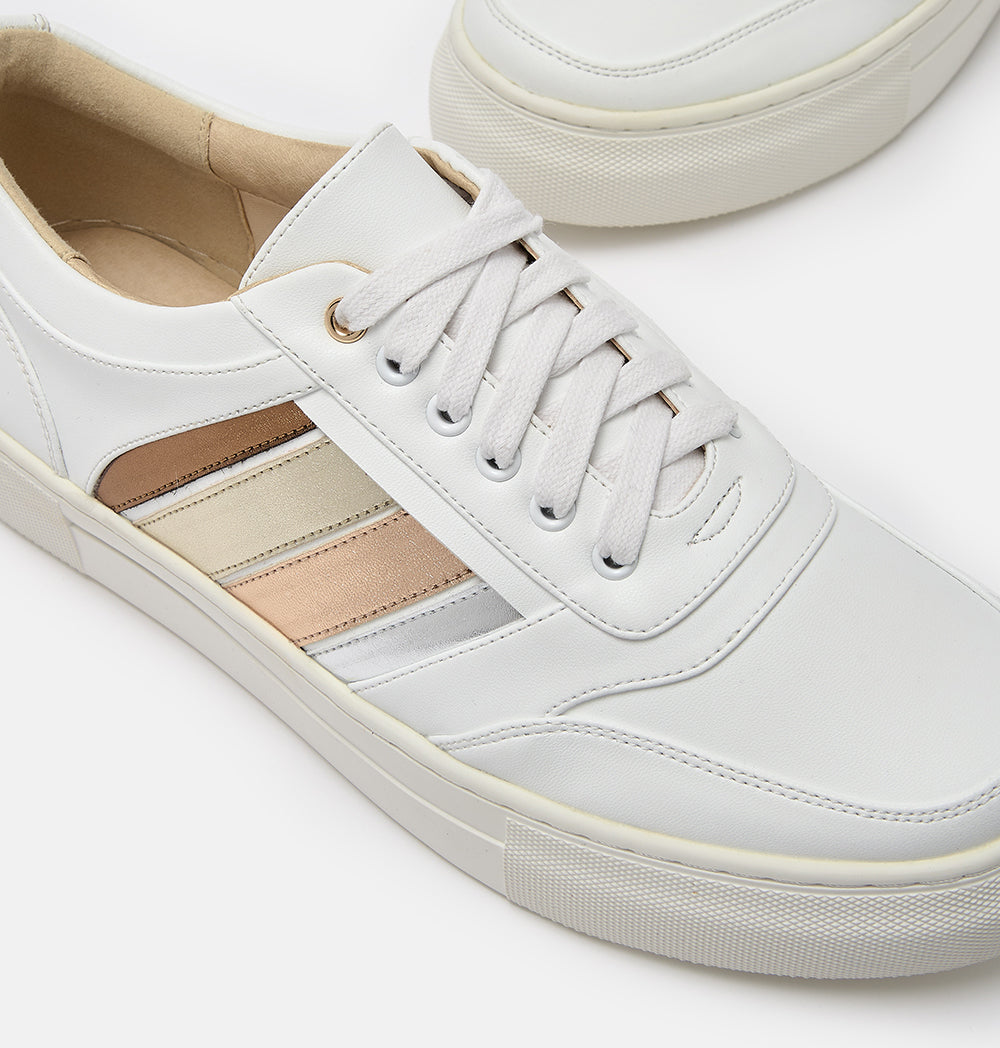 Metallic trainers uk online