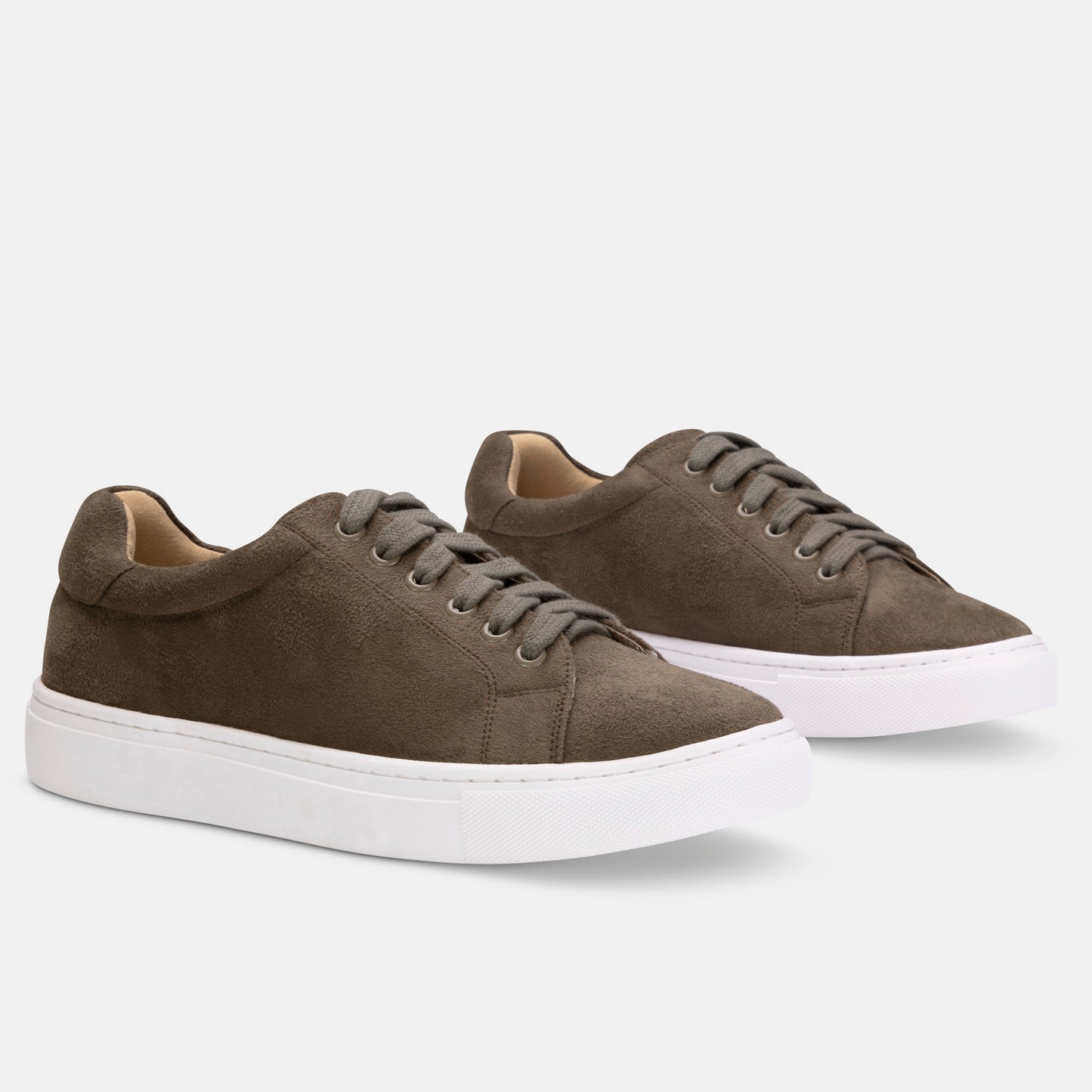 Madison olive green trainers