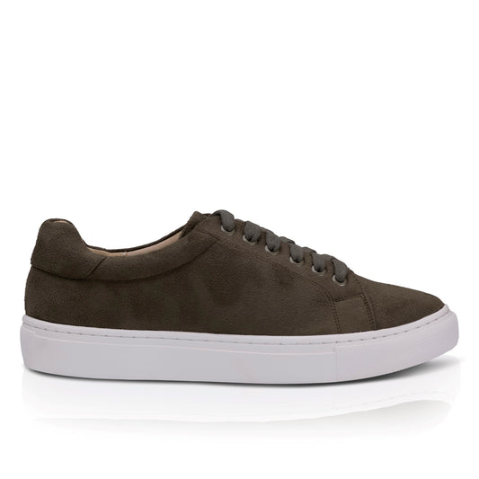 Madison olive green trainers