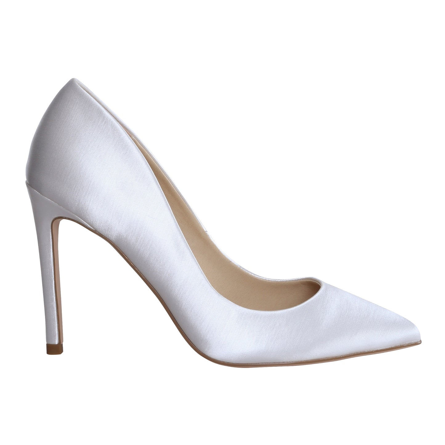 Meghan ivory wedding court shoes