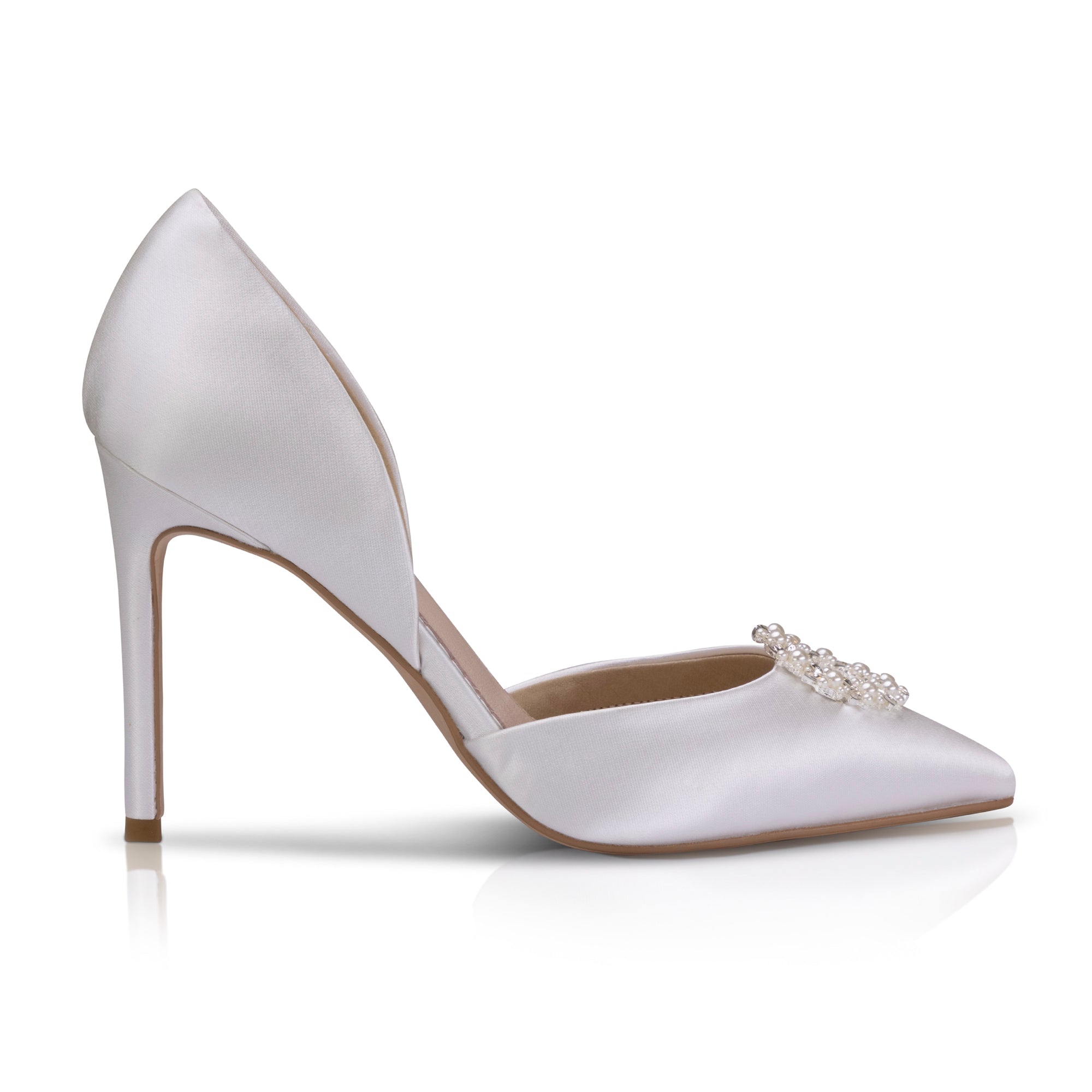 Pippa ivory diamante and pearl courts