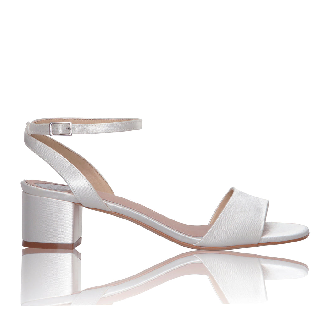 Riley low block heel sandal
