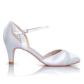 Shay round toe mary jane wedding shoes