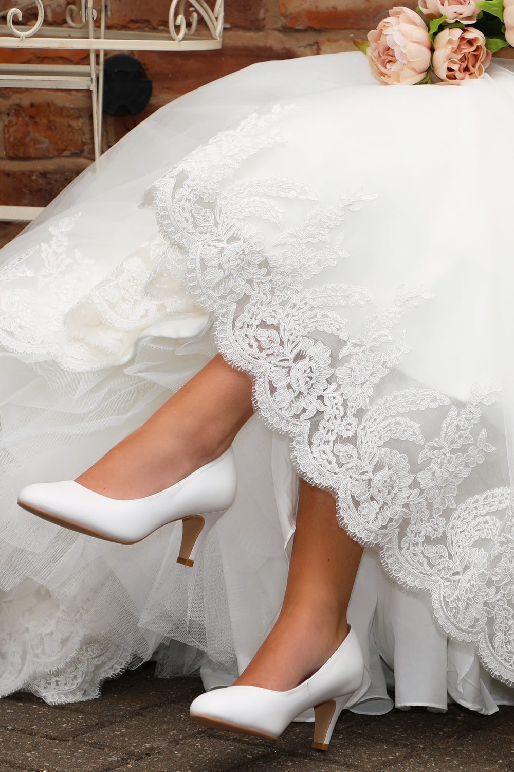 Erica ivory leather SIZES 36/42 ONLY