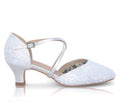 Renate ivory lace round toe