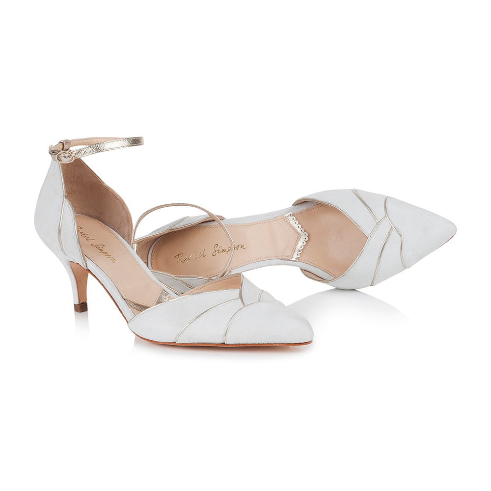 Clementine ivory point wedding shoes