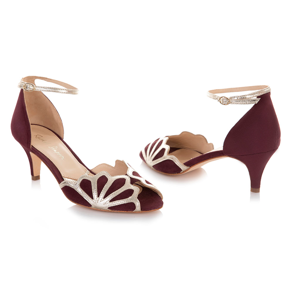 Isadora berry low heels